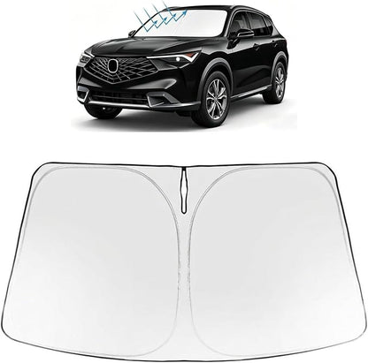 Proadsy Windshield Sun Shade Custom Fit Acura ADX 2025-2026 Foldable Front Sunshade Protector Sun Visor Blocks UV Rays Keep Car Cooler Accessories
