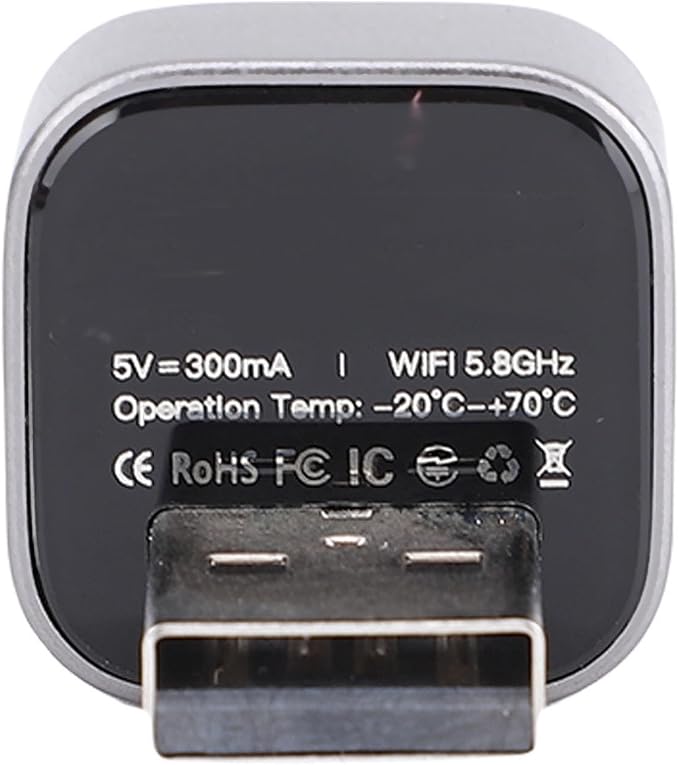 Wireless Adapter, Wired to Wireless Dongle for Android, Plug & Play, Auto Connect, WiFi Fast Stable Connection, with USB, USB C Port