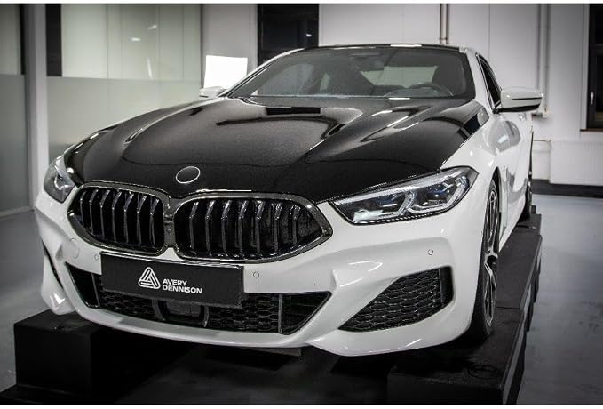 Avery Paint Protection Film | Neo Noir Black Series PPF | 12in x 5ft (5 Sq/ft) | w/Free Instawraps Pro-Wrapping Glove