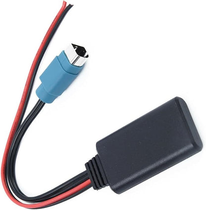 CHICHIYANG Bluetooth Audio Radio AUX Cable Adapter Stereo Cable for Alpine KCE-237B/CDE-101/INA-W900/CDA-105