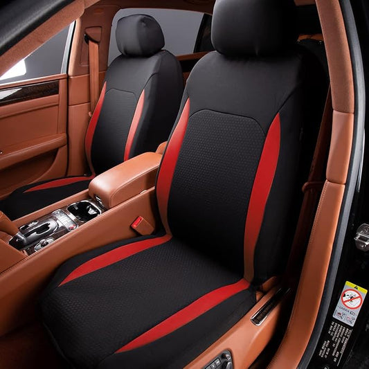 Flying Banner Car Seat Covers Front Seats Rear Bench Polyester car seat Protectors Easy installations Rear Bench Split Classic Man Lady Truck
