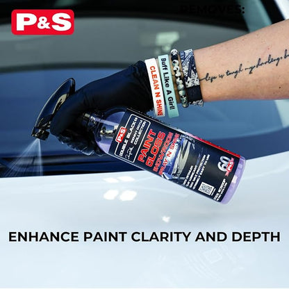 Paint Gloss Showroom Spray N Shine – Quick Detail Sprayer for Car Paint, Water-Based Spray to Remove Dust Fingerprints & Smudges, Enhances Shine Without Full Detail
