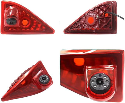 Reversing Camera Kit for Master 3 5-inch TFT LCD Car Dual Bracket Monitor with Brake Light Rear Waterproof Reverse Camera