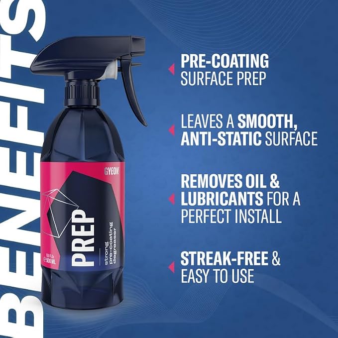 Gyeon MOHS Ceramic Coating for Cars Kit | Deep Gloss & 3-Year Protection | DIY Paint Coating Kit for Long-Lasting Shine | Easy Application & Hydrophobic Finish