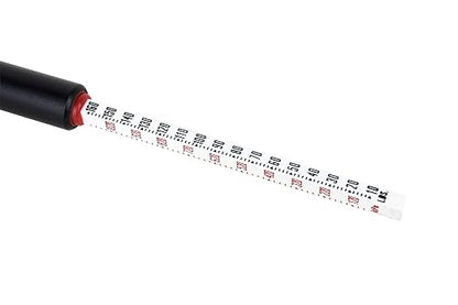 Milton Dual Foot Straight Lock-on Chuck Service Gauge, Non-Slip Grip Matte Black Poly -13” 10-160 PSI, for Large Vehicle Tires Made in USA (986BLK)
