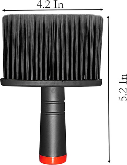 Car Dust Removal Brush, 2 Pcs Black 5.2 Inch x 4.2 Inch Soft Nanofibers Automotive Interior Detailing Brush for Car Interior Cleaning (Black)