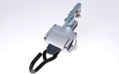 Q'Straint Q-8201-L QRT Standard 4-Pack Wheelchair Tie Down System for L-Track | Semi-Automatic Retractors with J-Hooks & PLI | Complete Securement Kit for NEMT, Paratransit & Bus