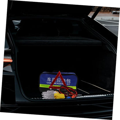 Ciieeo Emergency Roadside Kit for Vehicles Compact Automotive Tool Set with Multi-Functional Accessories for Travel Inspections and Emergency Situations