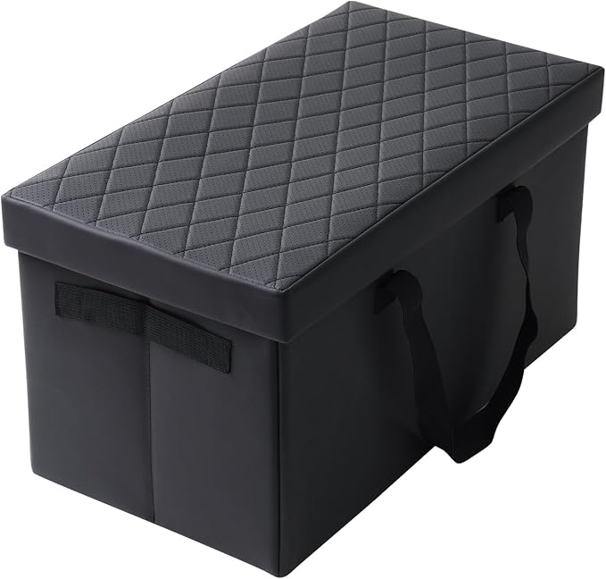 Mixsuper Liner Car Seat Organizer for Ford Explorer 2020-2025 2026, Console Organizer Backseat Toy Bin for Explorer, Seat Aisle Storage Box for 6-Passenger Kids Dogs ST XLT Accessories
