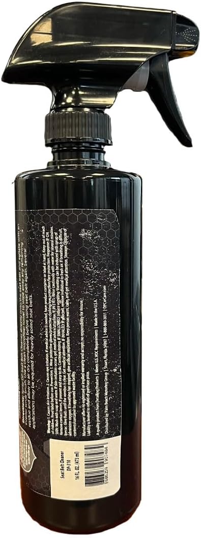 Seat Belt Cleaner | Effectively Removes Dirt & Stains from Seat Belts | Safe for All Fabrics & Materials | Powerful Cleaning Formula | DP-310 | 16 fl. oz.