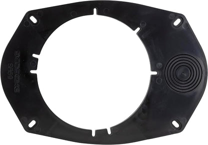Scosche SA69 6X9" to 5.25”-6.5” Speaker Adapters Compatible with Select Import and Domestic Vehicles - 5 1/4" to 6 1/2" Adapter for Car Door Speakers - Sold in Pairs - See Guide in Image for Vehicles
