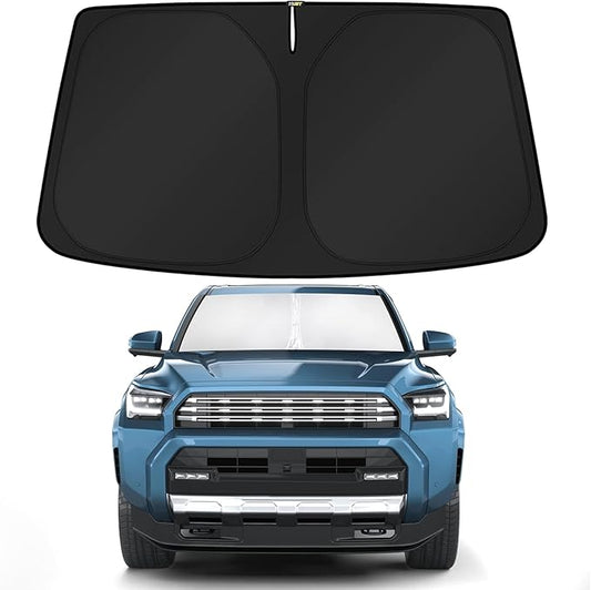 KUST Windshield Sunshade for Toyota 4Runner 2025-2026 Accessories Sun Shade Window Sun Visor Protector Foldable Blocks UV Rays Keep Car Cooler