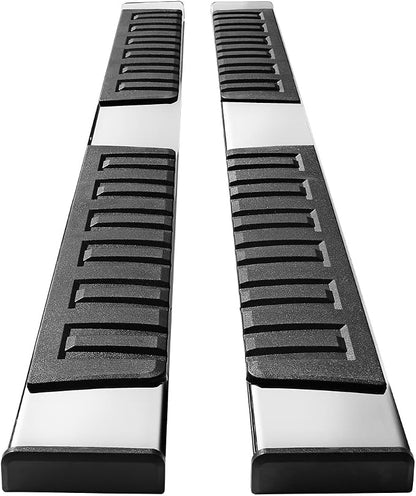YITAMOTOR 6.5 inches Running Boards Compatible with 2019-2026 Dodge Ram 1500 Quad Cab/Extended Cab New Body Style (Exclude Classic), Chrome Side Step Nerf Bars