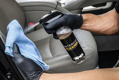 XPEL Interior Cleaner 16 oz - Premium Multi-Surface Detailing for Leather, Vinyl & Plastic - Advanced Formula, Gentle Yet Powerful, Refreshing Scent - Convenient Spray Bottle for Precision Cleaning