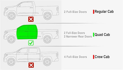 APS Black 6 Inches Tubular Drop Down Style Side Bars Running Boards Compatible with Toyota Tundra 2007-2021 Double Cab