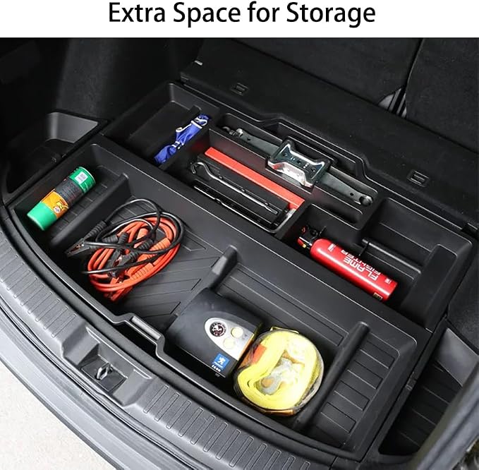 Trunk Custom-Fit Organizer for 2023-2026 Honda CR-V, SUV Insert Cargo Rear Hatch Storage Box for CRV EX LX EX-L Touring Turbo Plus Sport Accessories
