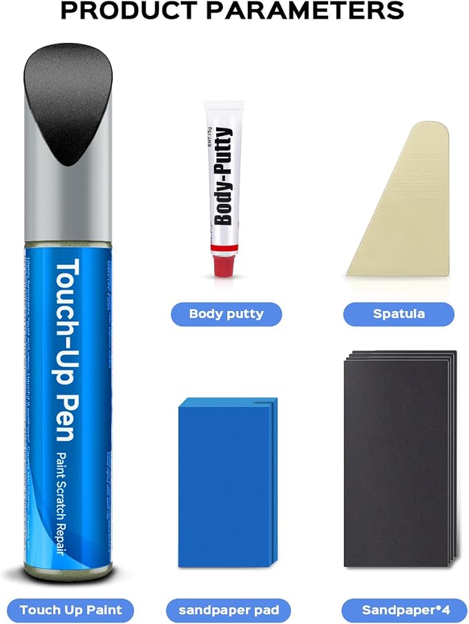 Black Sapphire(475) for BMW Car Touch Up Paint Kit,Exact Match Car Scratch Repair Touch Up Paint Kit (Black Sapphire Metallic for 3/5 Series/X2/2018 X3/X4/2018 X5)
