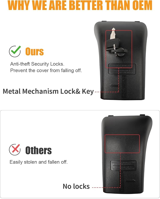 KINGGERI Lockable 220lbs Cross Bars Roof Racks Fit for Toyota Highlander 2014-2019 XLE Limited & SE LE & LE Plus, Aluminum Heavy Duty Roof Rails Crossbars Anti-Theft Metal Black Matte Luggage Kayak