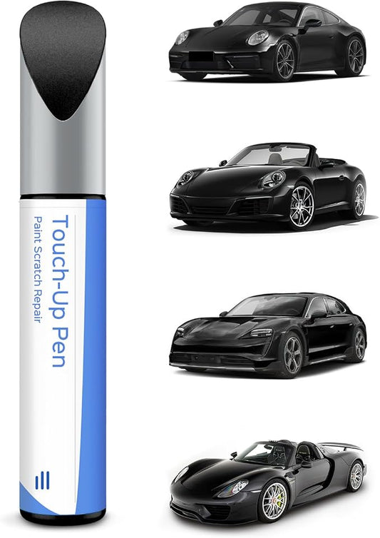 Black(041/A1) Touch Up Paint Compatible with Porsche Exact Match Chips and Nicks Touch Up