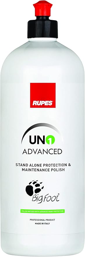RUPES Stand Alone Protection & Maintenance Polish, 1000mL/33.8oz, Single Bottle