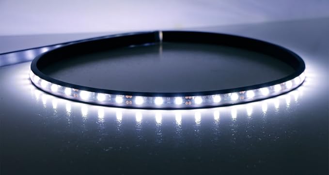 iJDMTOY 40-Inch 63-SMD Flexible LED Running Board/Side Step Lighting Kit Compatible with Ford GMC Chevy Dodge Toyota Nissan Honda Truck SUV, Xenon White