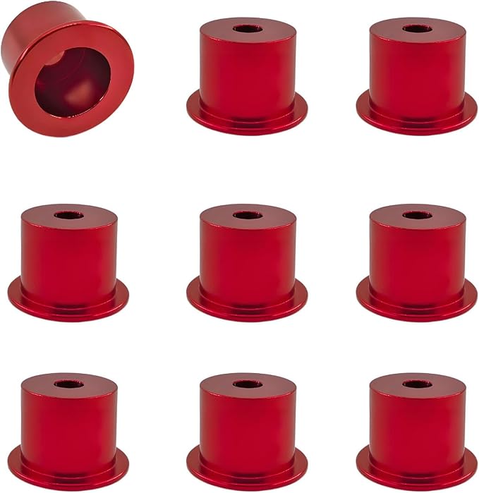 Aluminum Freedom Panel Latch Trim Kit for 2021-2025 Bronco Interior Removal Handle Accessories Only fit 4Door Hardtop Roof 9Pcs Red