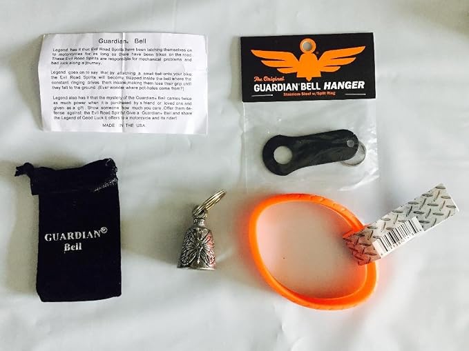 Guardian Bell Butterfly Complete KIT W/Black Hanger & Wristband