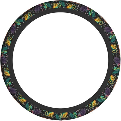 Dragon Steering Wheel Covers Non Slip Neoprene Universal 15 Inch Steering Wheel Protector Car Cover for Men Women