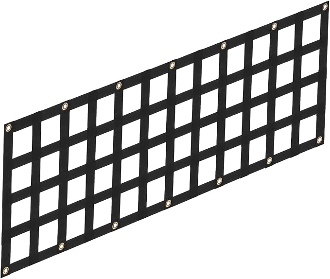 VEVOR Tailgate Net, 60 in x 18 in, Truck Bed Extender Tailgate Cargo Net with 4 Adjustable Buckle Straps, Extendable & Durable, Suitable for Truck, Trailer, Pickup, SUV