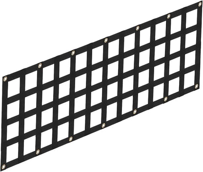 VEVOR Tailgate Net, 60 in x 18 in, Truck Bed Extender Tailgate Cargo Net with 4 Adjustable Buckle Straps, Extendable & Durable, Suitable for Truck, Trailer, Pickup, SUV