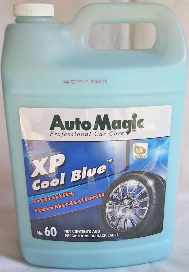 Auto Magic XP Cool Blue 60 - Tire and Vinyl Dressing - 1 gal