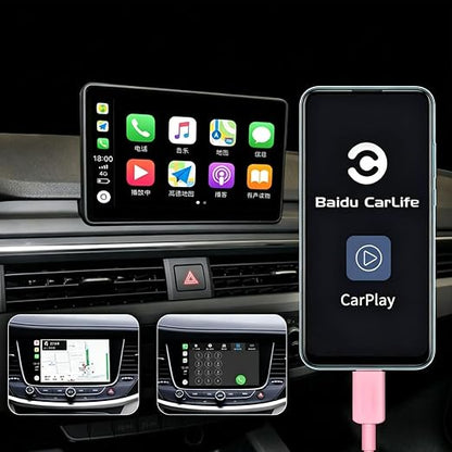 1.5FT Cute Pink iPhone 17/17E Car Carplay Cable for iPhone 17/16/15, 15/16/17 Pro Max 15 16 Plus Cord, Long USB A to USB C Cable for iPad 10th Gen iPad Pro, Air 5th 4th Mini 6th Replacement Cord