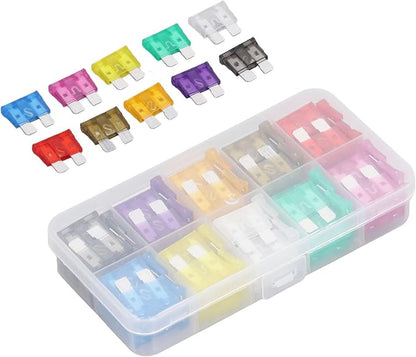 Sonew 10 Medium Car Assortment Set Kit, Quick Response, High Safety, Transparent Marking, Compact Size, For Car Power Supply Failure, Widely Used in Vehicles, Digital Camera, etc.