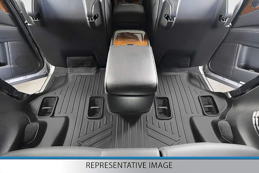SMARTLINER Custom Fit Floor Mats 3rd Row Liner for 2016-2023 Mazda CX9