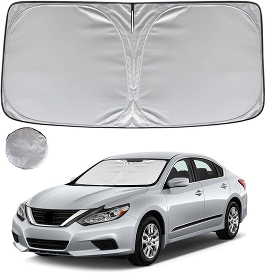 KAYZT Windshield Sun Shade for 2013-2018 Nissan Altima Sedan Foldable Sunshade Front Window Custom Fit Car Accessories
