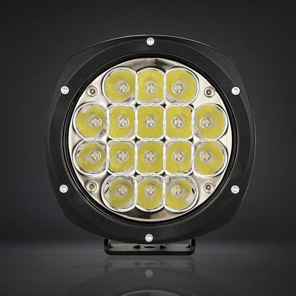 BIGLION.X 5Inch 160W Round Led Driving Lights Off Road Spot Lights Offroad Driving Light Bar 18800LM with Wiring Harness Waterproof IP69K 12V 24V for Pickup Trucks ATV UTV SUV