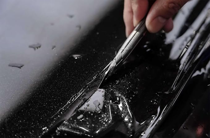 PPF Paint Protection Film Gloss Black Silver Metallic Self Healing Auto Bra Vinyl Wrap Invisible Scratches Shield Sheet DIY with Tool Set 5FTx35FT