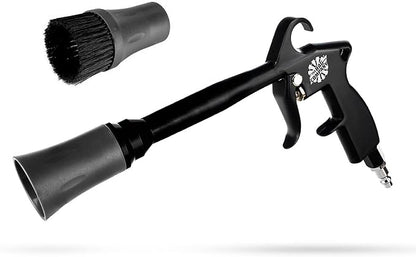 The Rag Company - The Ultra Air Blaster (Version 2) – Lift and Blast Dirt and Debris Away for Interior Detailing; Durable and Ergonomic Metal Design; Trigger Operated