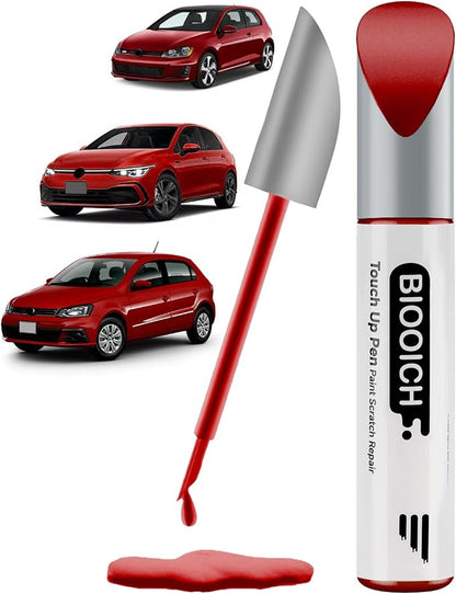 Touch Up Paint Pen Exact Color Match Car Chip and Scratch Repair (for vw, Tornado Red(LY3D/G2))