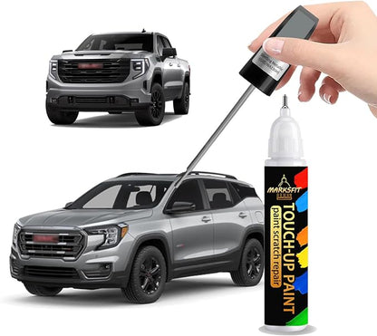 Sterling Metallic(GXD/WA130H) Touch Up Paint For GMC Exact Match-Chips and Nicks 2 in 1 Car Paint Pen Scratch Rapair for Canyon/Savana/Sierra/Yukon
