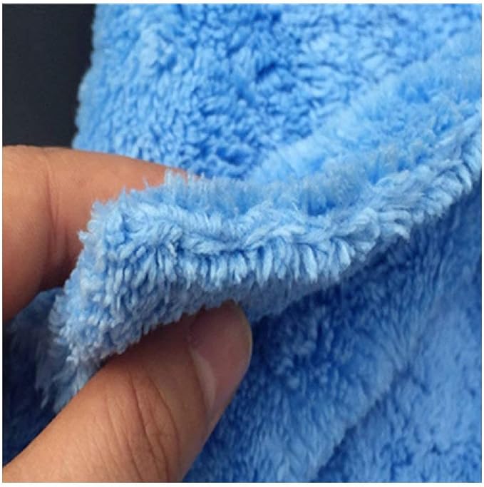 Kingsheep 6Pack Car Microfiber Towel for Auto Thick Buffing Microfiber Cleaning Cloth 16"x16" Plush Polishing Drying Towels 450gsm Detailing Cloths