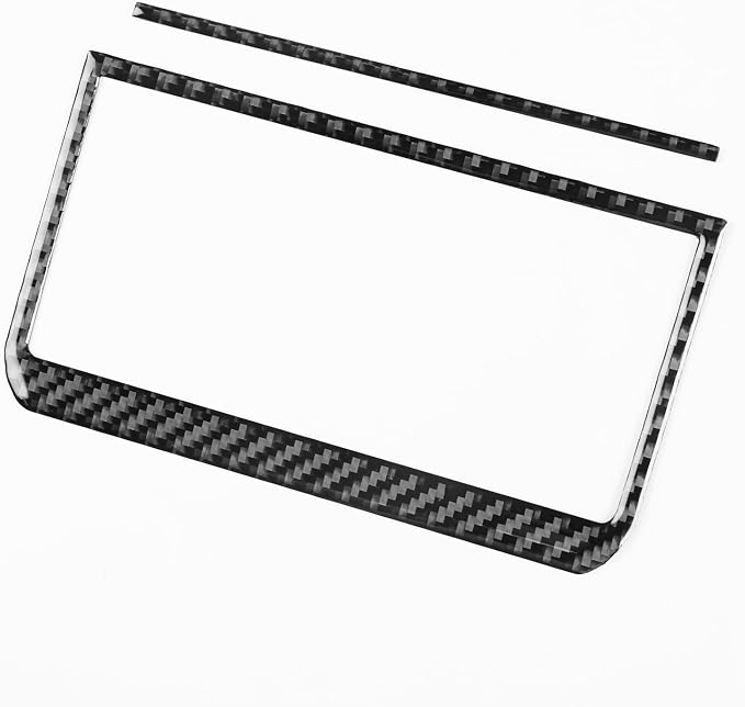 NVCNX Real Premium Carbon Fiber for Toyota Tundra 2022-2026 / Sequoia 2023-2026 2024 2025 Truck Pickup SUV Car Dash Driver Side Button Panel Cover Interior Trim Accessories Overlay Sticker Decal 2PCs
