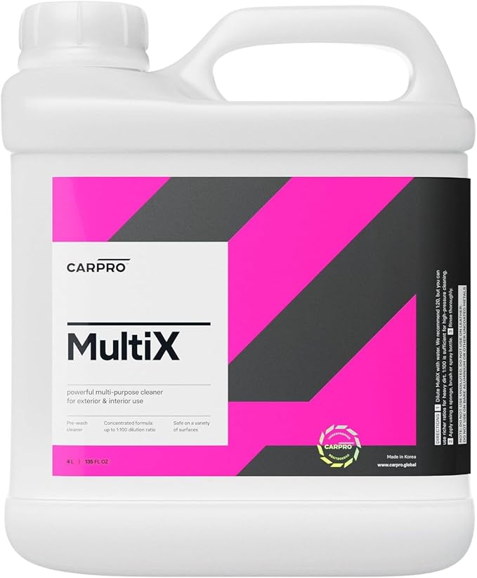 CARPRO Multi X All Purpose Cleaner Concentrate - 4 Liter - Clean Your Interior, Exterior, Engine Bay, Tires and More