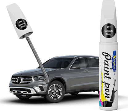 992 Selenite Gray Touch Up Paint Compatible with Mercedes Benz, DIY Car Paint Scratch Repair, Quick & Easy Fix Automotive Scratch Repair for C/E/S/G/CLA/CLS/GLC/GLE/GLS/EQE/EQS/Sprinter