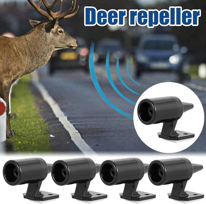 4Pcs Deer Warning Whistles Device Wind Deer Repelling Whistles Mini Deer Collision Alerts Wildlife Warning Device Save a Deer Whistles for Cars Trucks Motorcycles