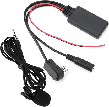 Bluetooth cda, Bluetooth 5.0 AUX Cable Adapter with Microph Handsfree Car Fit for Kit ABS DC12V