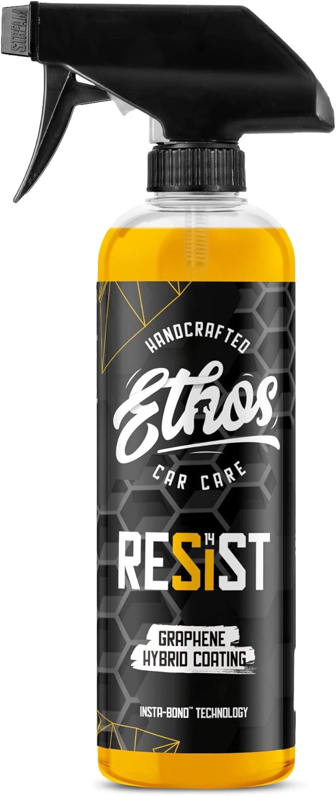 Ethos RESIST Graphene Spray Coating for Cars – Graphene Ceramic Coating Spray, Extreme Hydrophobic Protection, Gloss Enhancement, Ceramic Coating for Cars (16oz)