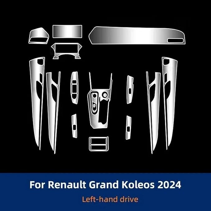 Car Interior Center Console Instrument Dashboard Anti-Scratch Sticker Transparent Protective Film Accessories,for Renault Grand Koleos 2024