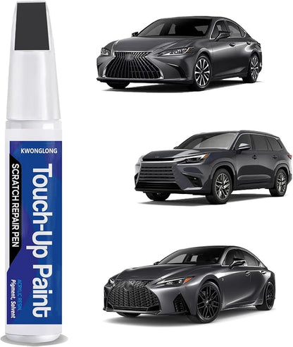 1L1 Cloudburst Gray Car Touch-Up Paint for Lexus NX350h UX250h GX550, 2-in-1 Car Paint Scratch Repair Kit, Quick & Easy Solution to Repair