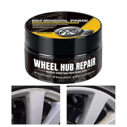 Tire Cleaner and Shine - Scratches Removal Coating,80g Scratch-Resistant Long-Lasting High-Gloss Tire Cleaner Hub Polisher for Auto Detailing, Car, RV, Motorcycle, Truck, Marine & ATV Wheels